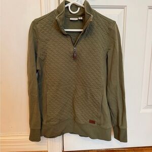 L.L. Bean Quilted Quarter Zip